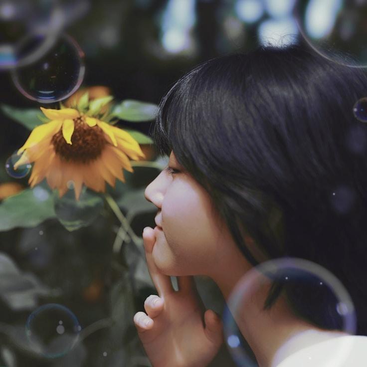 Portrait of Rowan, group coordinator and fusion cooking expert